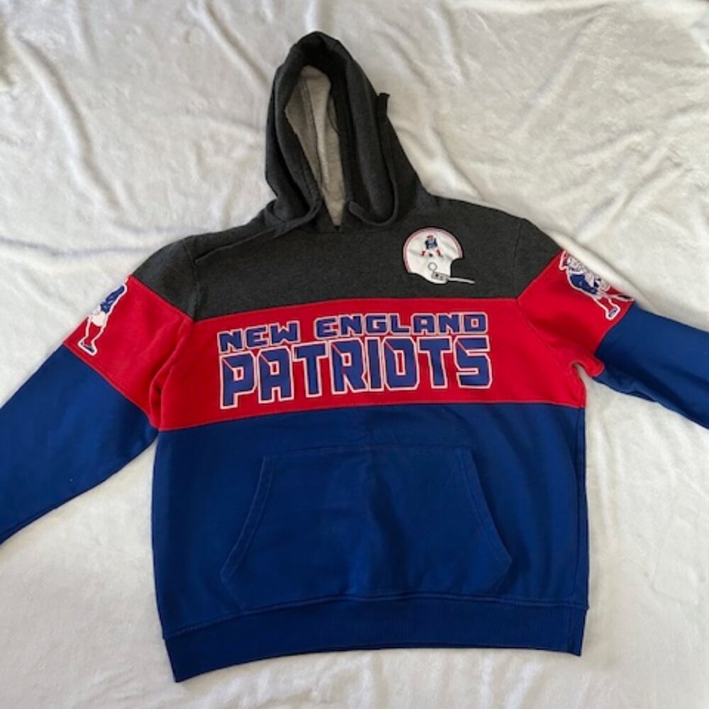 🏈 STARTER New England PATRIOTS Hoodie XXL